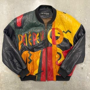 Pelle Pelle leather coat